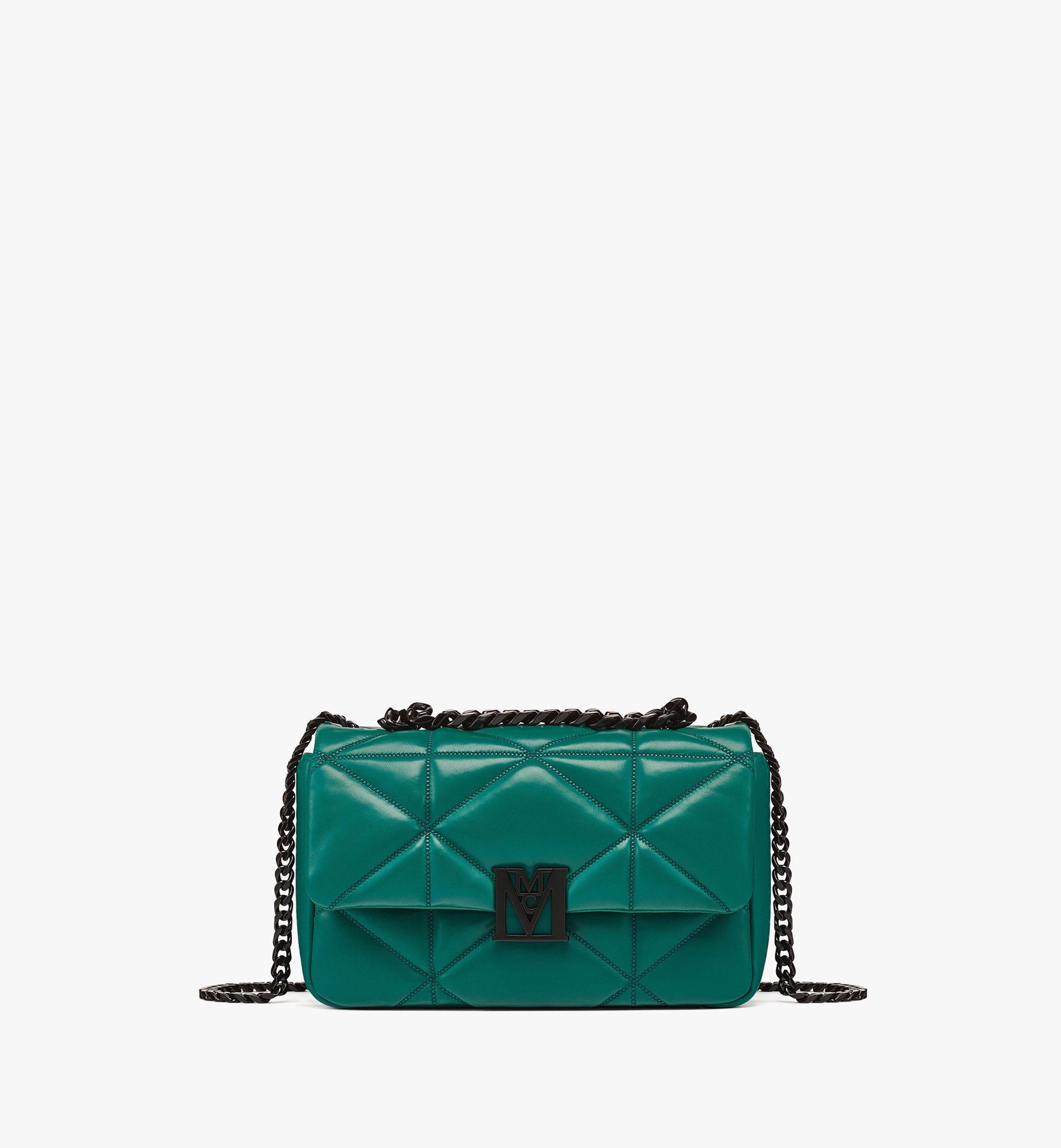 Travia Shoulder Bag in Cloud Quilted Leather 1